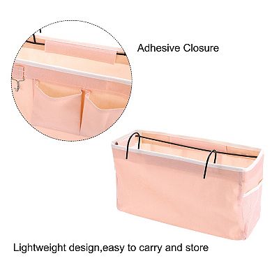 1pcs Bedside Caddy, Bed Caddy Bunk Bed Caddy Bed Hanging Storage Caddy Bag with Hooks