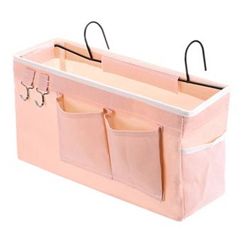 1 pc Bedside Caddy, Bed Caddy Bunk Bed Caddy Bed Hanging Storage Caddy Bag with Hooks