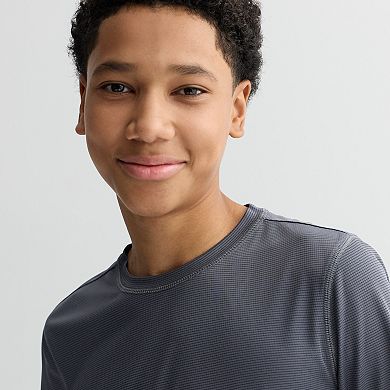 Boys 8-20 Tek Gear® Dry Tek Tee with Gusset in Regular & Husky