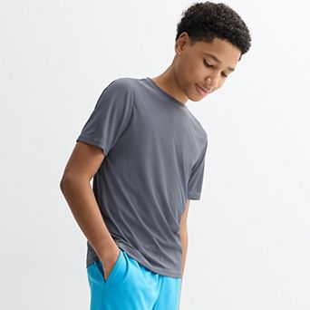 Boys 8-20 Tek Gear® Dry Tek Tee with Gusset in Regular & Husky