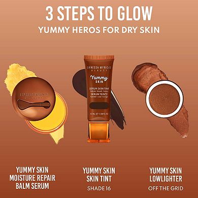 Yummy Skin Blurring Balm Powder Lowlighter Soft Glow Highlighter