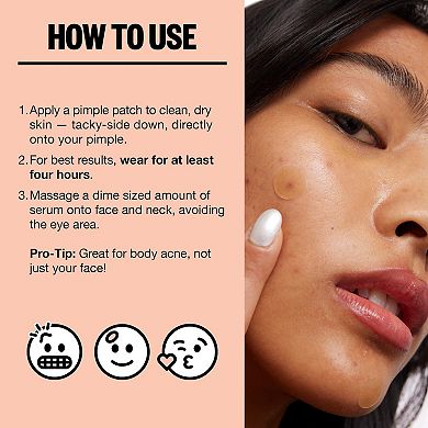 Acne Healing Dots Mega Value Set with Full-Size Acne Serum