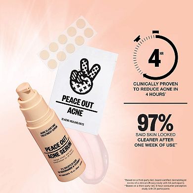 Acne Healing Dots Mega Value Set with Full-Size Acne Serum