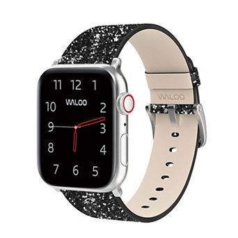 Waloo Leather Bling Replacement Band for Apple Watch