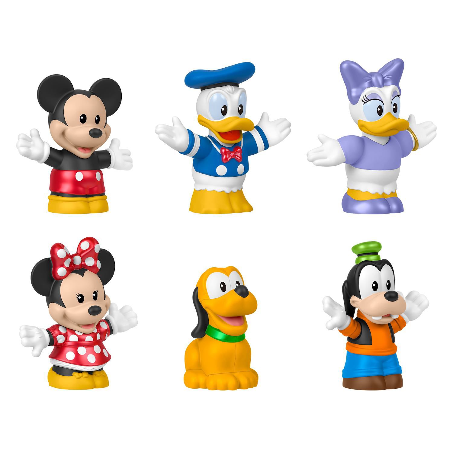 Детские фигурки Fisher-Price Little People Disney Mickey & Friends Figure Set — фото 1