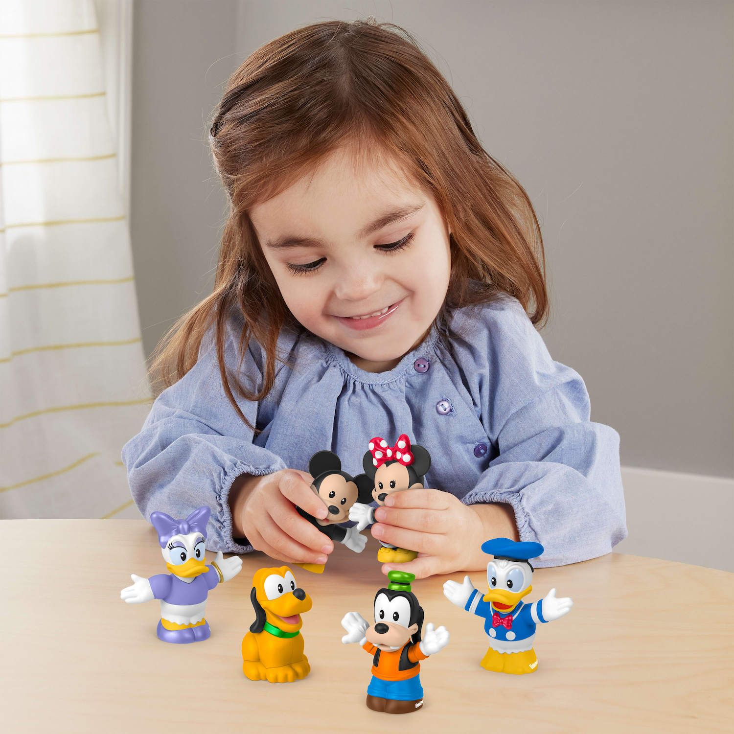 Детские фигурки Fisher-Price Little People Disney Mickey & Friends Figure Set — фото 2