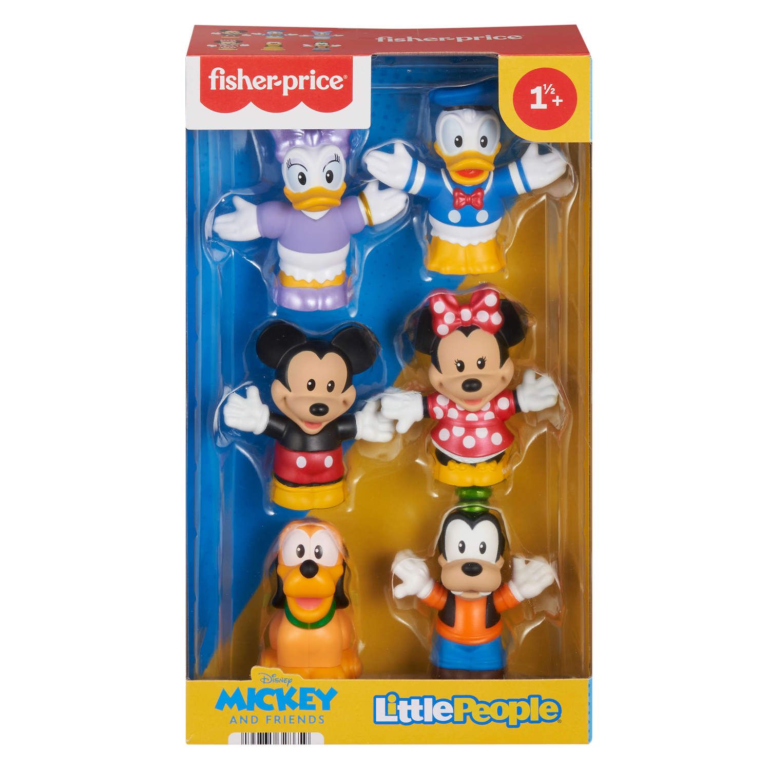 Детские фигурки Fisher-Price Little People Disney Mickey & Friends Figure Set — фото 6