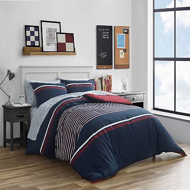 Nautica Mineola Navy Comforter Set