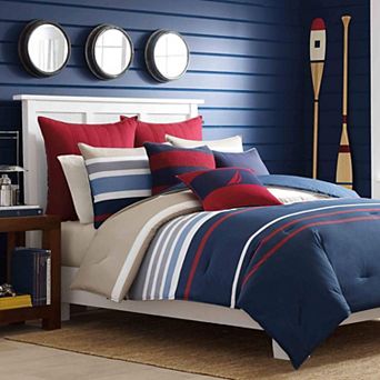 Nautica Bradford Navy Comforter Set