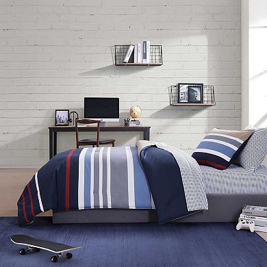 Nautica Bradford Navy Comforter Set