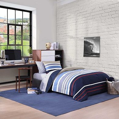 Nautica Bradford Navy Comforter Set