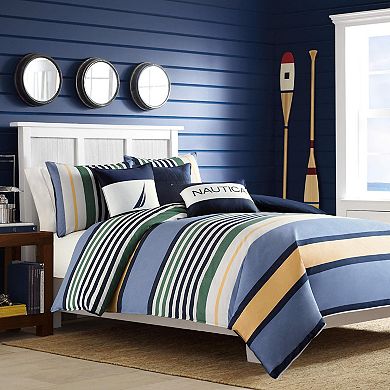 Nautica Dover Striped Comforter Set