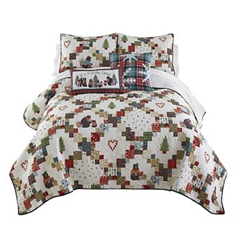 Your Lifestyle by Donna Sharp Holiday Love Quilt Set
