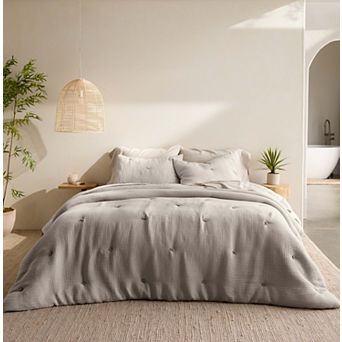 Miryana Crinkle Cotton Comforter Set with Shams
