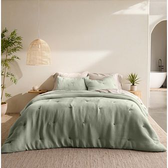 Miryana Crinkle Cotton Comforter Set with Shams