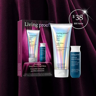 Detox Shampoo and High Shine Gloss Gift Set