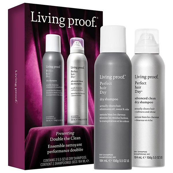 Living Proof Double the Clean Perfect Hair Day Dry Shampoo Gift Set
