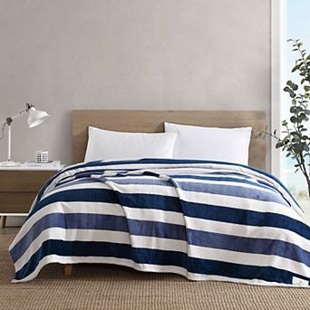 Nautica Awning Stripe Throw Blanket