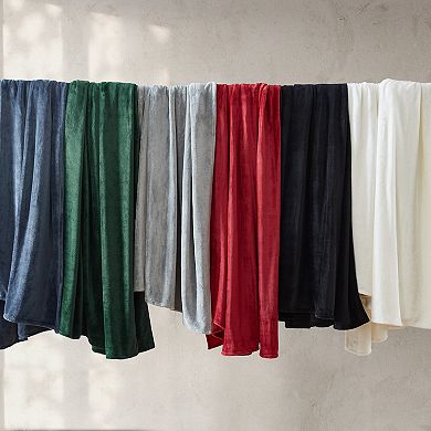 Nautica Solid Throw Blanket