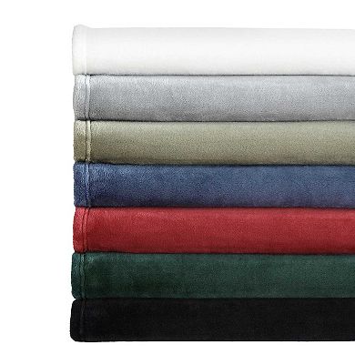 Nautica Solid Throw Blanket
