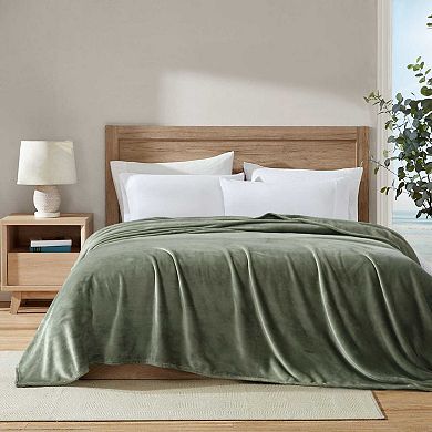 Nautica Solid Throw Blanket