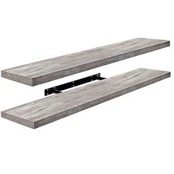 2 Pack (35"x9") Sorbus Long Floating Wall Shelves for Decor, Kitchen, Living Room