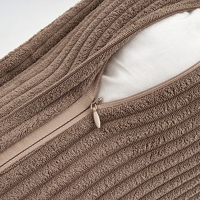 Striped Decorative Throw Pillow Covers Pack of 2 Soft Cushion Pillow Cases for Sofa Home Decor