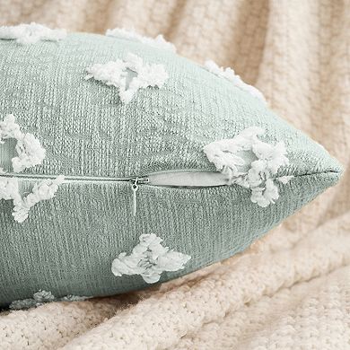 2 Pcs Jacquard Decoration Throw Pillow Cover Modern Pattern Pillow Cases for Home Sofa Bed