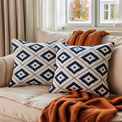 2Pcs Soft Short Plush Decorative Throw Pillow Covers Luxury Style Cushion Covers for Sofa Bedroom