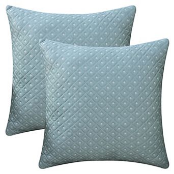 Set of 2 Throw Pillow Covers Decorative Soft Modern Geometric Couch Cushion Cases for Living Room