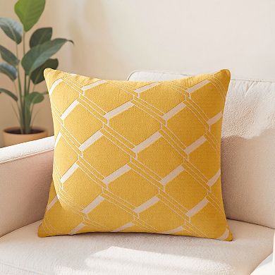 2 Packs Geometric Decorative Throw Pillow Cover Modern Cushion Cases Gifts for Home Decoration