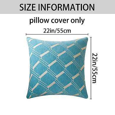 2 Packs Geometric Decorative Throw Pillow Cover Modern Cushion Cases Gifts for Home Decoration