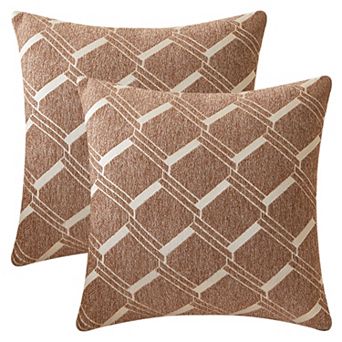 2 Packs Geometric Decorative Throw Pillow Cover Modern Cushion Cases Gifts for Home Decoration