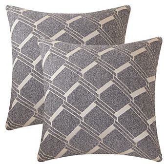2 Packs Geometric Decorative Throw Pillow Cover Modern Cushion Cases Gifts for Home Decoration