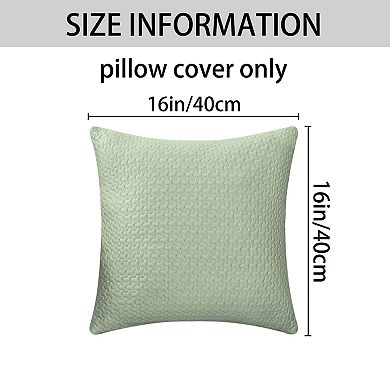 Soft Throw Pillow Covers 2Pcs, Modern Decorative Geometric Cushion Cases for Couch Living Room Home