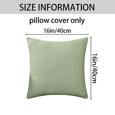 Set of 2 Throw Pillow Covers Decorative Soft Modern Geometric Couch Cushion Cases for Living Room