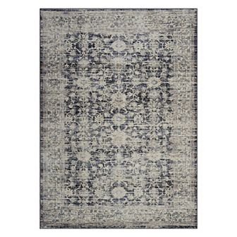 Washable Rug for Living Room, Non-Slip Non Shedding Soft Carpet,Indoor Foldable Printed Accent Rug