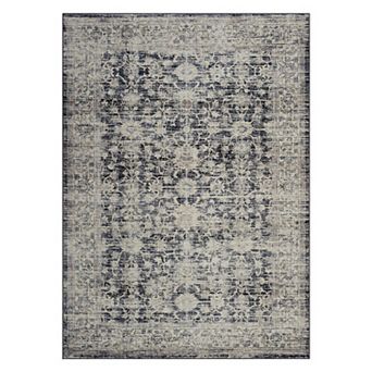 Washable Rug for Living Room, Non-Slip Non Shedding Soft Carpet,Indoor Foldable Printed Accent Rug