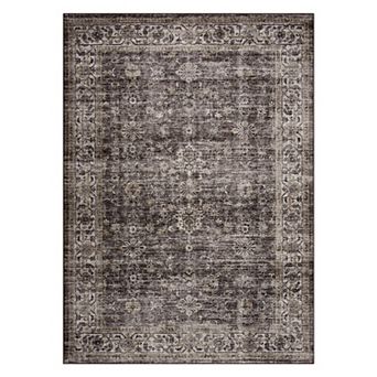 Washable Rug for Living Room, Non-Slip Non Shedding Soft Carpet,Indoor Foldable Printed Accent Rug