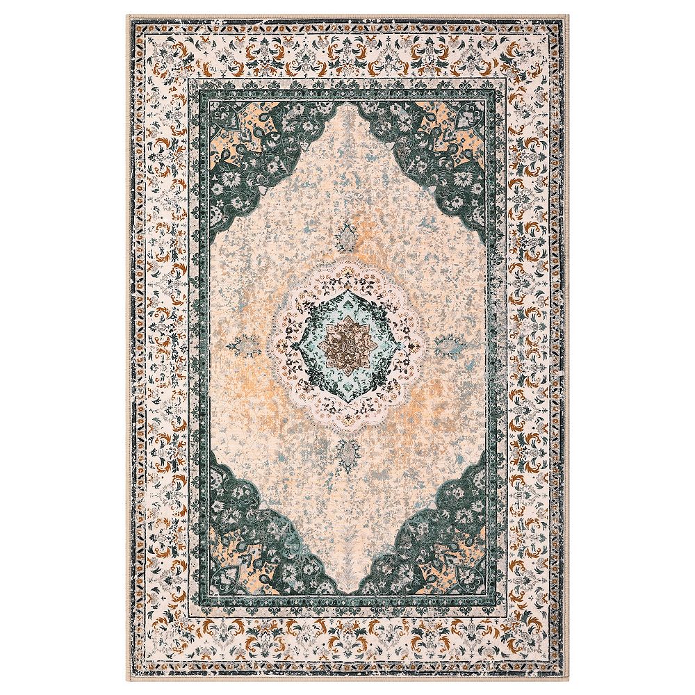 Large Area Rugs Living Room with Non-Slip Backing Stain-Resistant