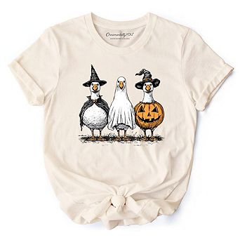 Haunting Honkers Goose T-Shirt, Funny Halloween Costumes Tee