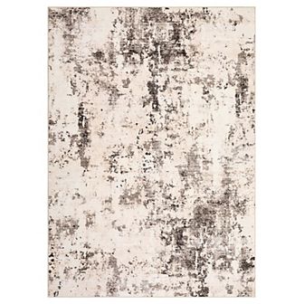 Large Area Rugs Living Room with Non-Slip Backing Stain-Resistant Low Pile Abstract Moving Clouds