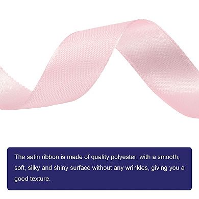 Satin Ribbon, 3/4 Inch x 100 Yards Single Face Polyester Satin Ribbon for Gift Wrapping, Crafts