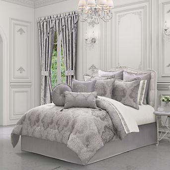 Five Queens Court Mira 4 pc Comforter Set or Euro Sham