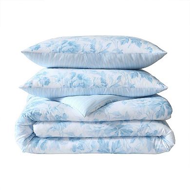 Laura Ashley Anja Textured Toile Comforter Set