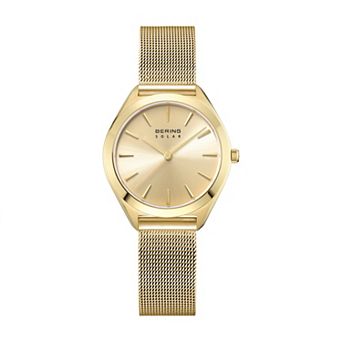 BERING Women's Solar Stainless Steel Milanese Mesh Watch - 17331