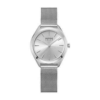 BERING Women's Solar Stainless Steel Milanese Mesh Watch - 17331