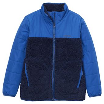 Boys 4-20 Lands' End Water Resistant Mixed Media Insulated Jacket