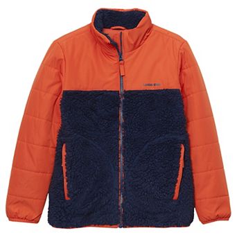 Boys 4-20 Lands' End Water Resistant Mixed Media Insulated Jacket