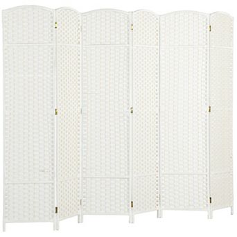 HOMCOM 6 Panel Room Divider Freestanding Folding Privacy Screen